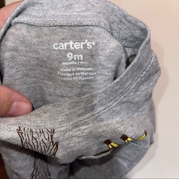 4/$25‎ - Carters Monkey with Bananas Graphic T-shirt - Picture 3 of 4